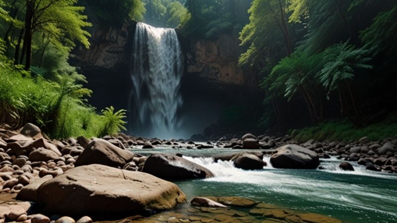 Waterfalls in Nathia Gali