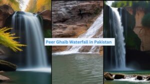 Peer Ghaib Waterfall in Pakistan 