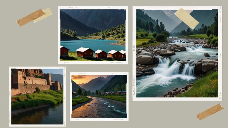 Kashmir is a beautiful place in Pakistan