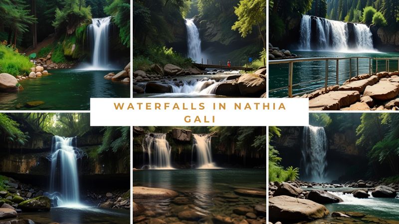 Waterfalls in Nathia Gali